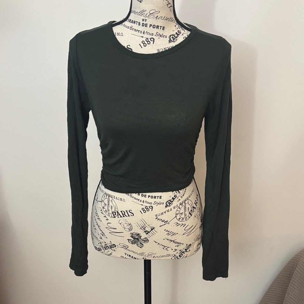antistar Forest Green Long Sleeve Top